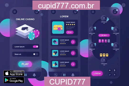 CUPID777 App Mobile - Android e iOS