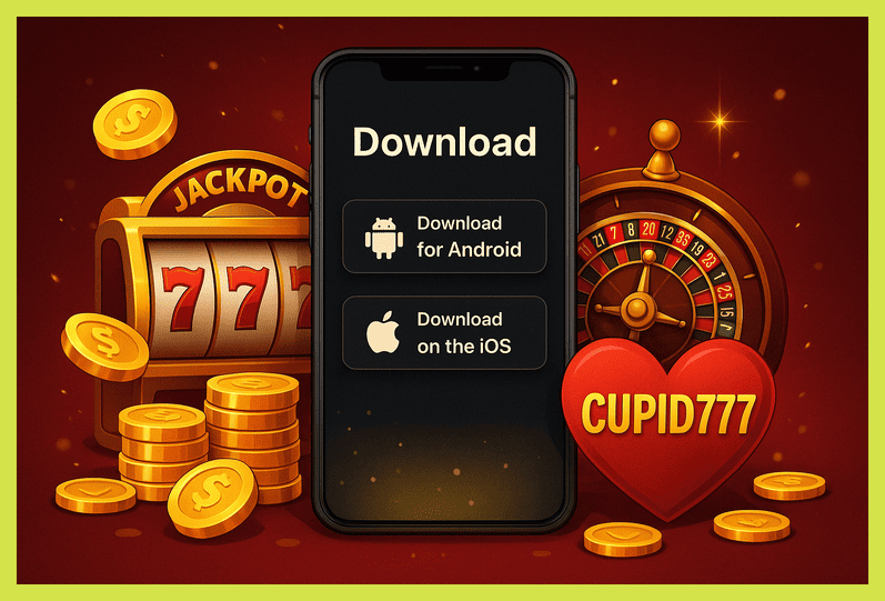Baixar o CUPID777 Cassino App
