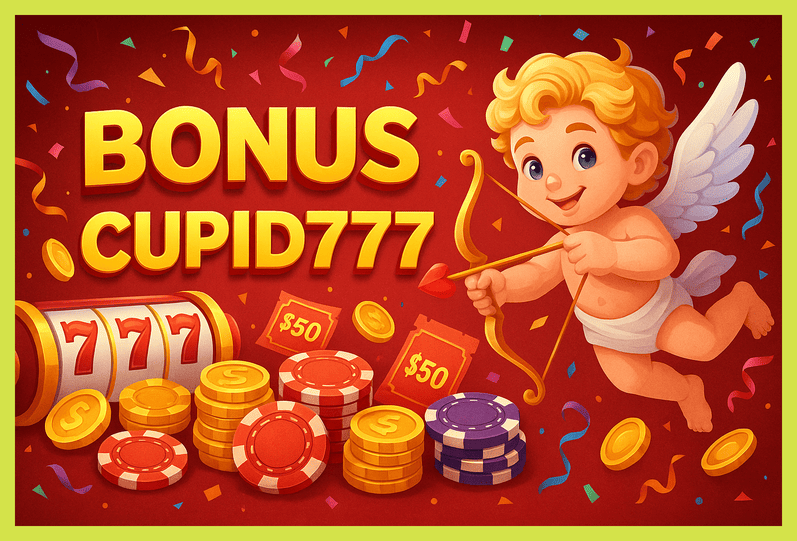 O bônus promocional CUPID777 é uma ótima maneira de começar sua aventura