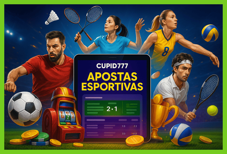 Apostas esportivas no cassino online CUPID777